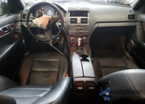 2011 Mercedes-Benz C 300 from USA, damaged, VIN WDDGF5EB8BA417471